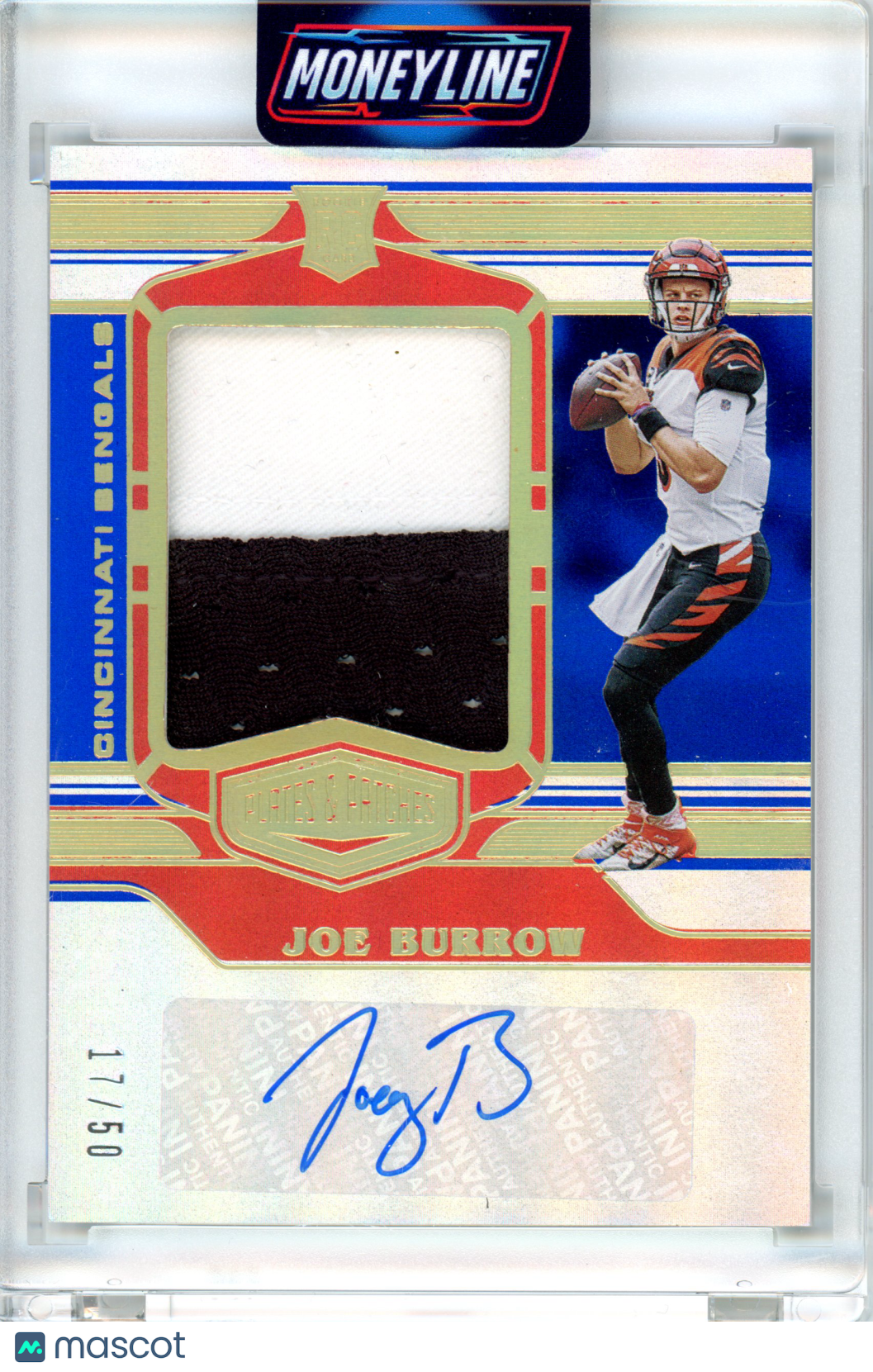 2020 Plates & Patches RPA Joe Burrow