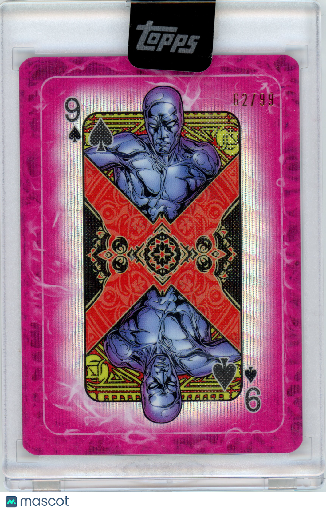 2025 Silver Surfer Topps Mint Marvel Gambits Deck /99 #S-9