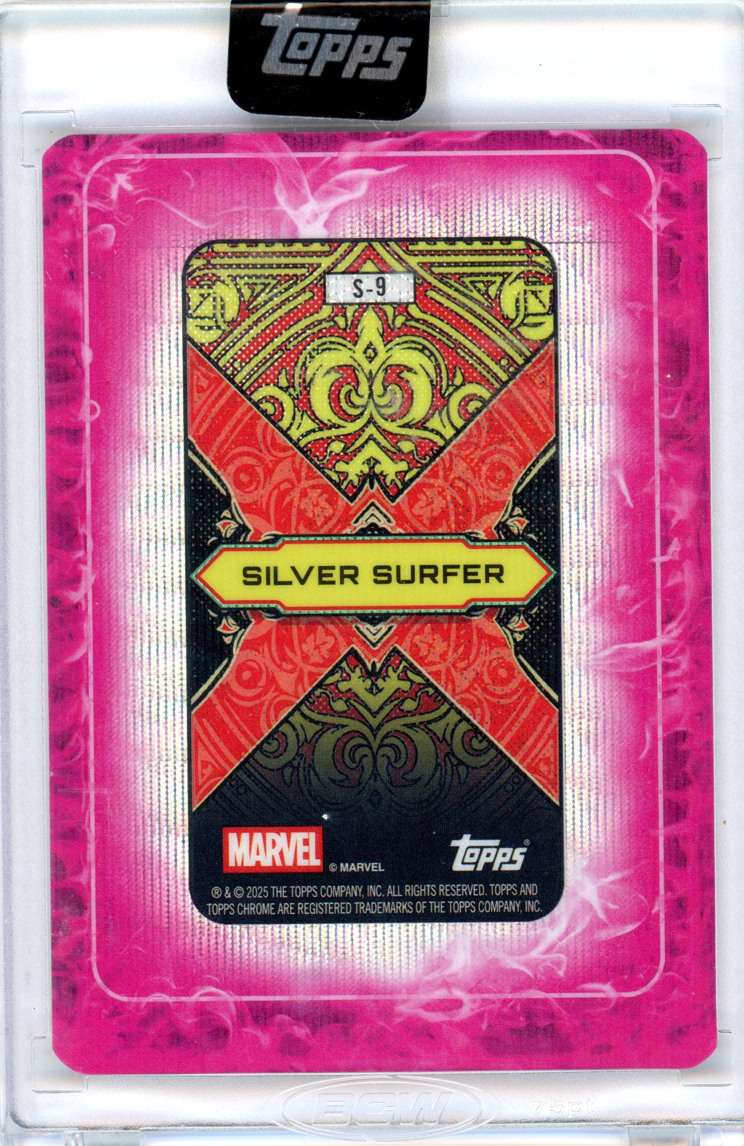 2025 Silver Surfer Topps Mint Marvel Gambits Deck /99 #S-9